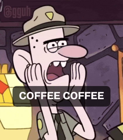 City boy meme example with ME BEFORE COFFEE / ME AFTER COFFEE